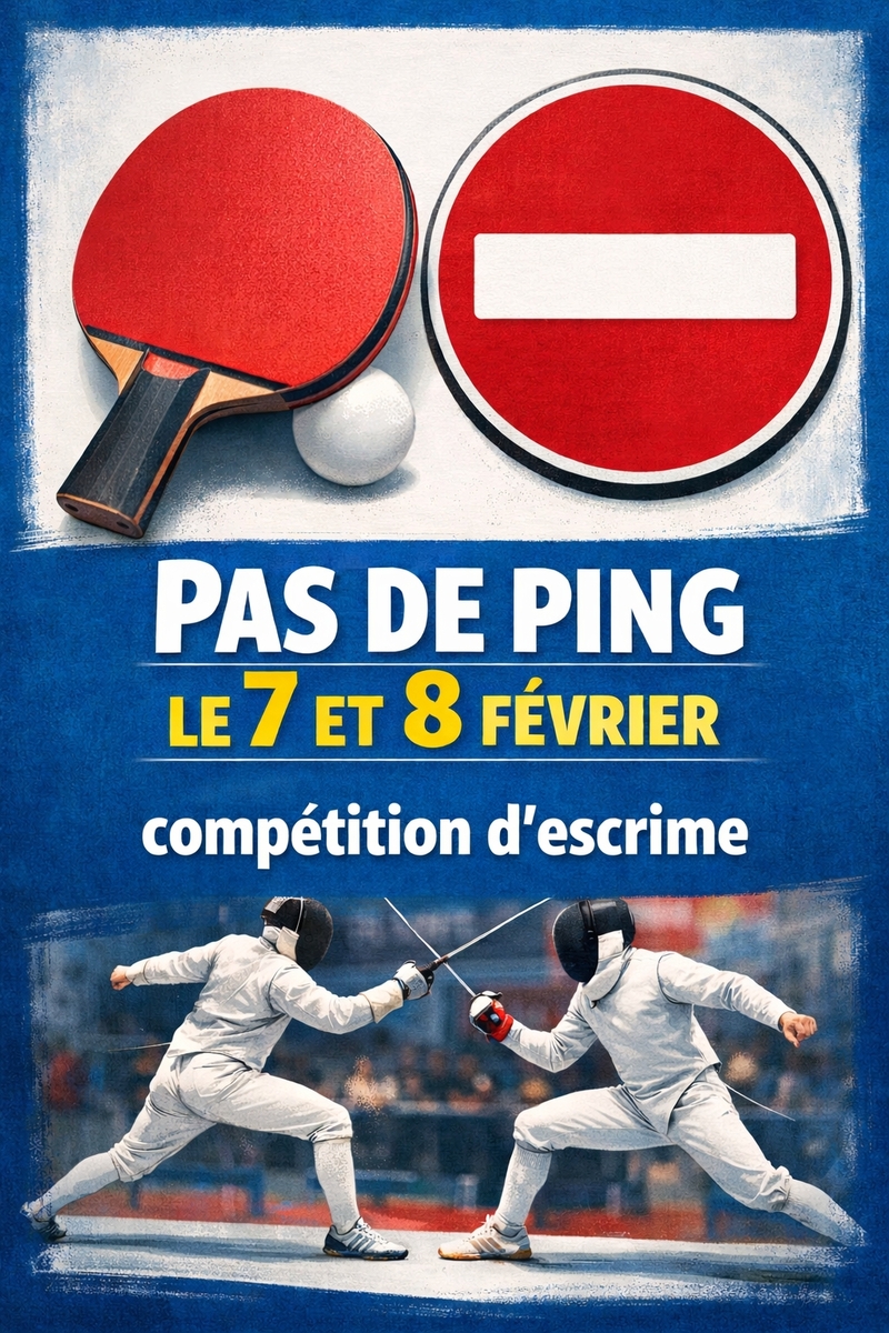 Pas de ping le week end du 7-8 février a dourdan