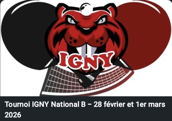 Tournoi Igny 28 février/1er mars