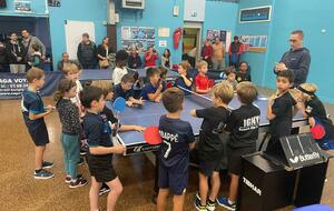 Pas d'entrainement ping le dimanche 19 octobre