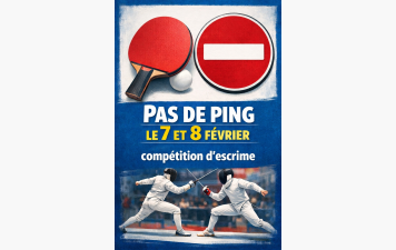 Pas de ping le week end du 7-8 février a dourdan