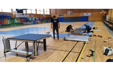 Les nouvelles tables sont arrivées et montées !